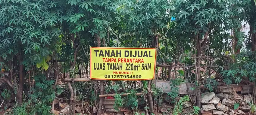DIJUAL KAVLING DI JL PERTAMINA A KRANGGAN