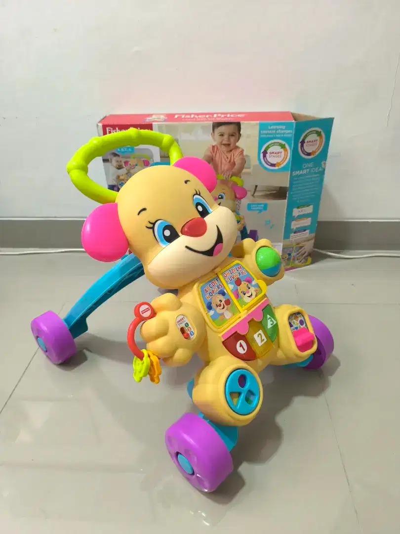 Pegangan Baby -Fisher Price Laugh Puppy Walker- *PRELOVED*