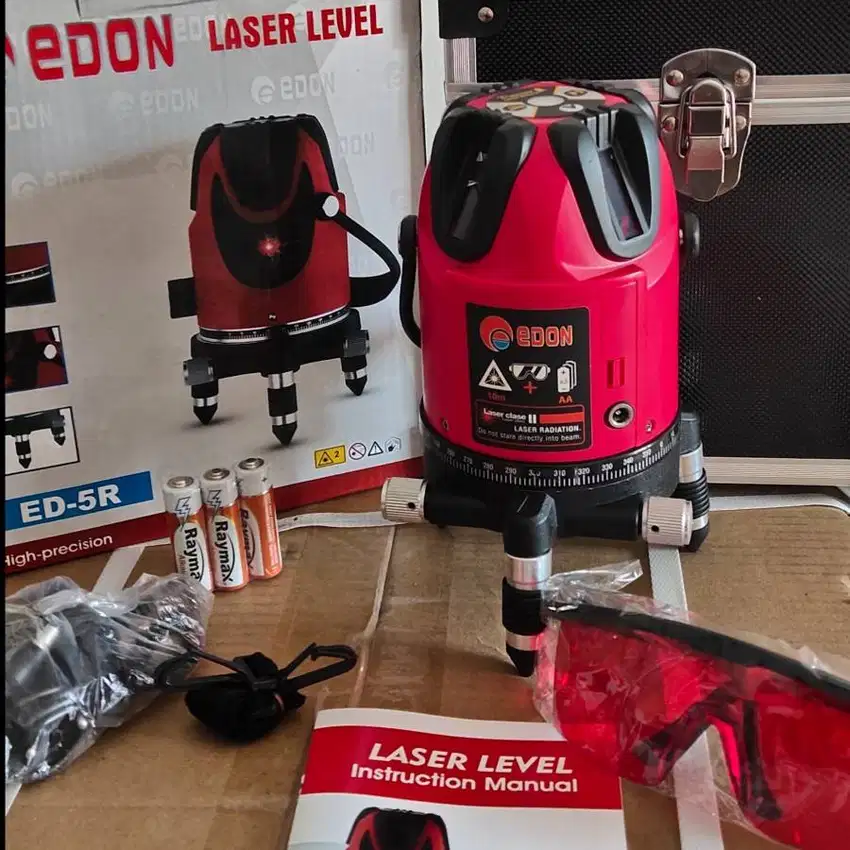 Laser level EDON ED-5R waterpas digital edon pengukur ruangan - LASER