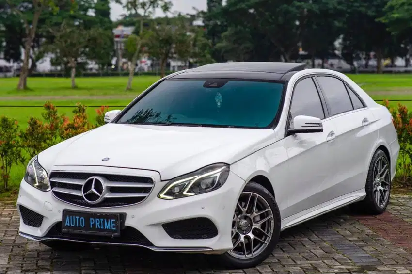E Class Terbaik! Mercedes Benz E400 AMG 2014/2015 Full Option TT E300