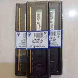 Ram pc kingston 4gb ddr3 pc 12800 New