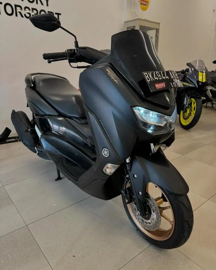 Yamaha New Nmax 155 Keyless Connected 2021 warna Hitam Nmax155 Matic