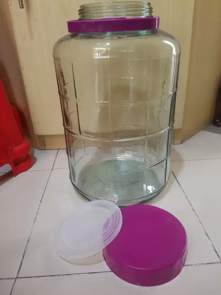 Toples kaca untuk fermentasi atau kopi