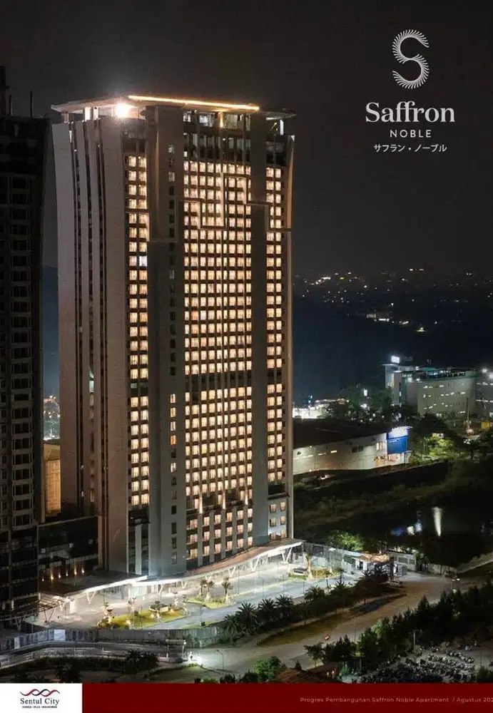 Dijual Murah Apartment Saffron Noble Sentul