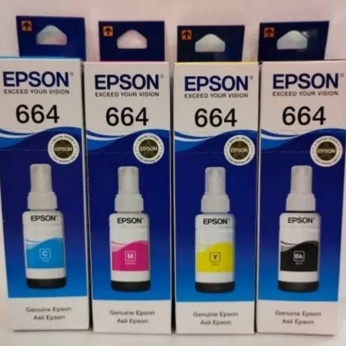 TINTA EPSON 664 ORIGINAL L100/L110/L120/L210/L220/L300/L310/L350/L360