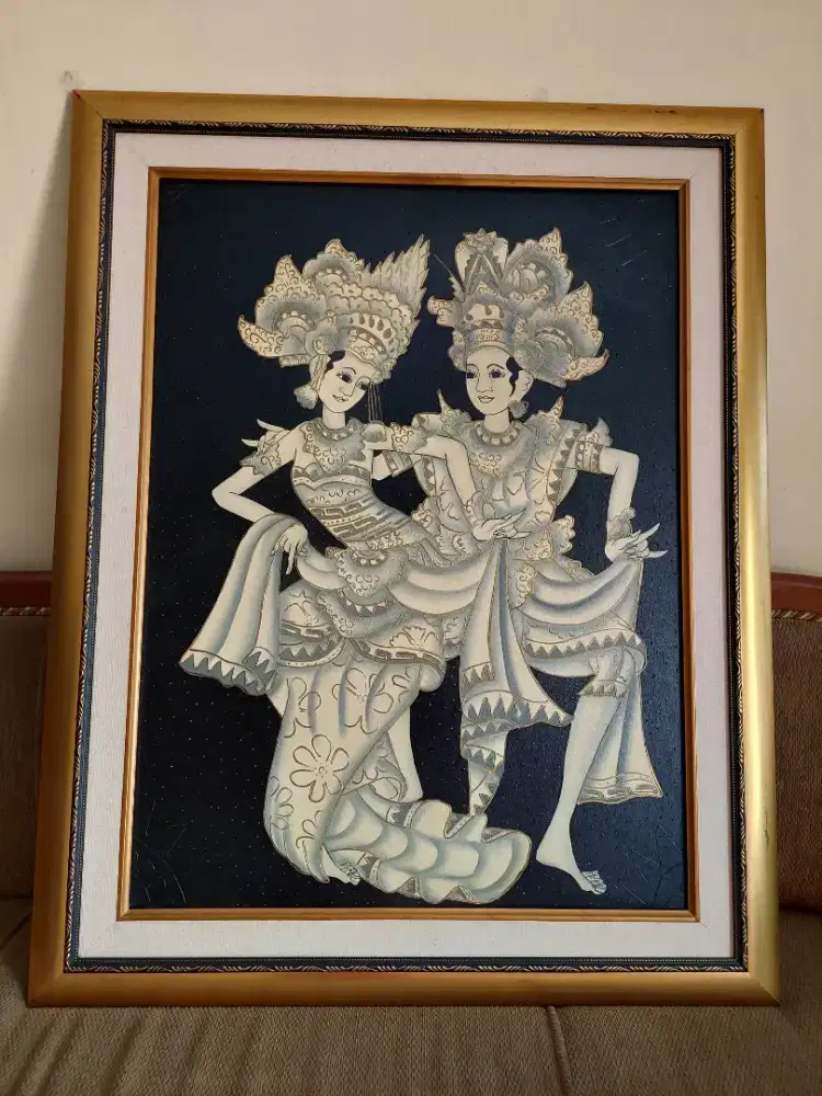 Lukisan Kanvas Penari Bali