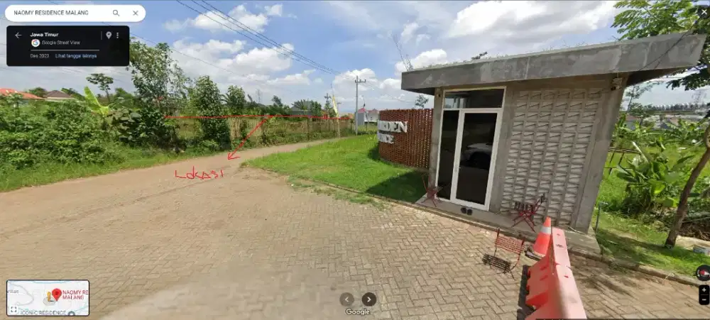 Di Jual tanah di Sumbersekar Kec. Dau