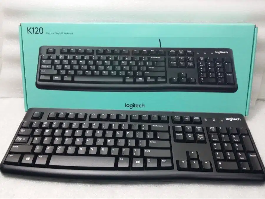 Keyboard Usb Logitech K 120 Original