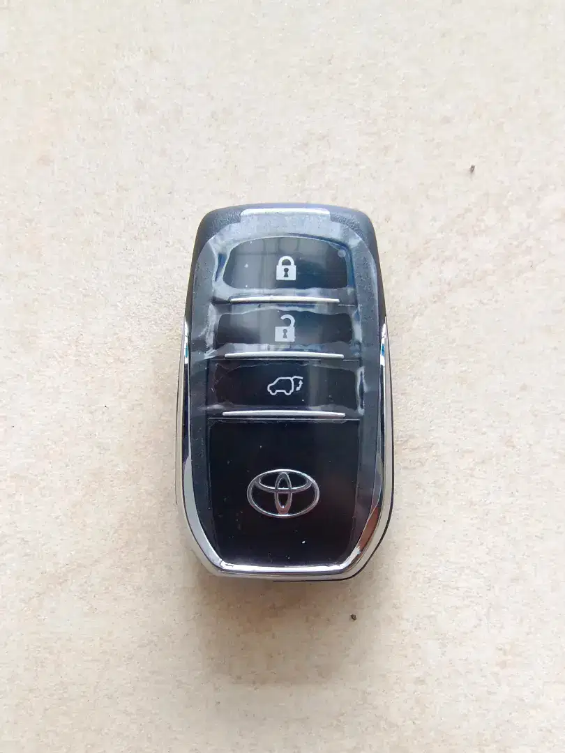 Kunci Cadangan Remote Fullset Toyota Fortuner TRD Original asli Toyota