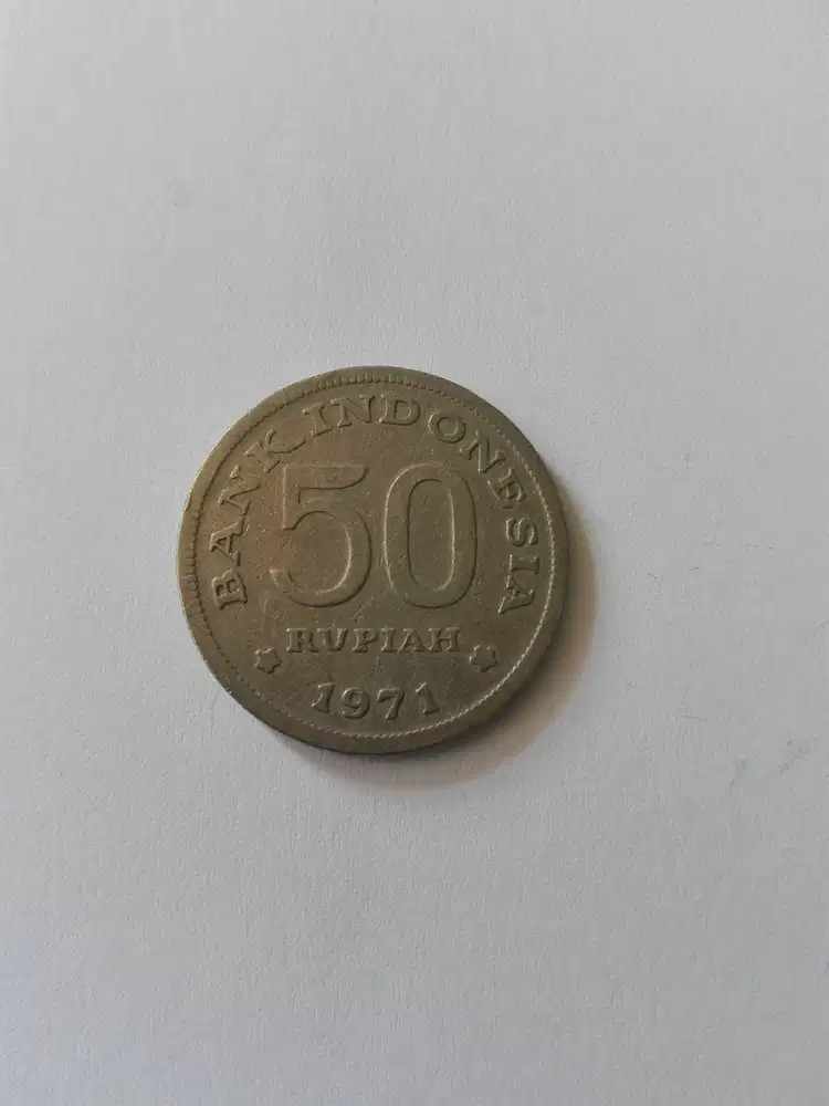Uang Logam 50 tahun 1971
