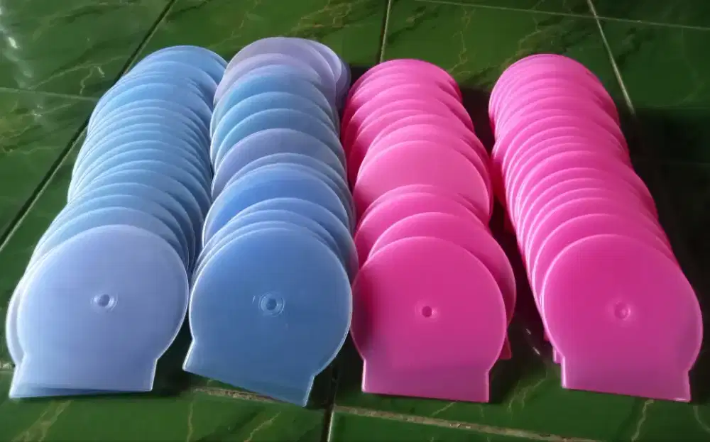 102 pcs KOTAK CD PLASTIK BARU Model SINGLE