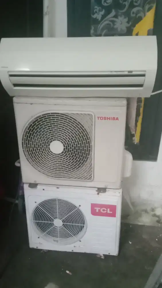 Jual ac samsung dan toshiba 1/2pk bergaransi