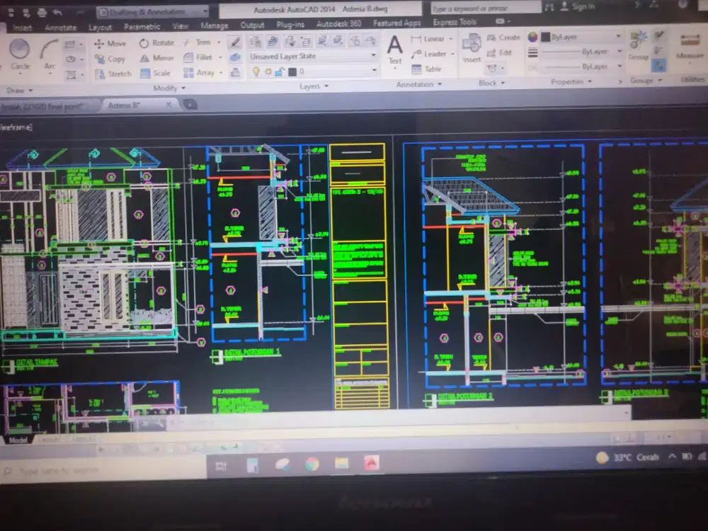 JASA DESAIN GAMBAR 2D ( AUTOCAD ) & RAB Rencana Anggaran Biaya