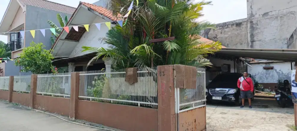 Dijual 3.M nego rumah 443m tanah besar luas poltangan jakarta selatan