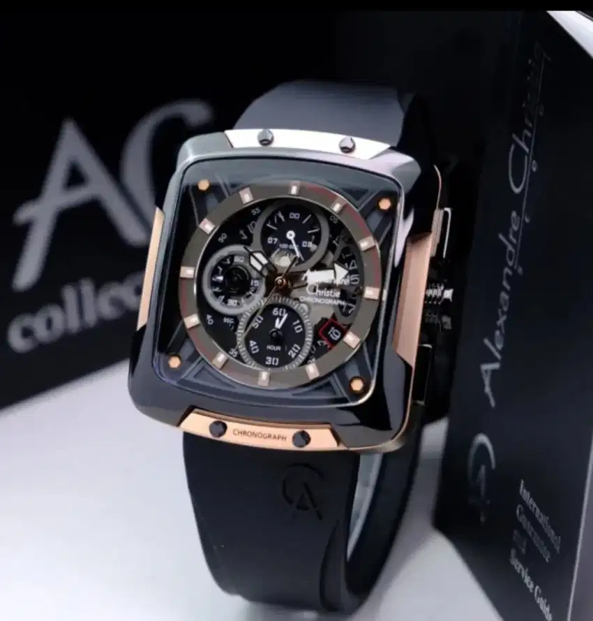 Jam rangan Pria Alexandre christie original ac 3030