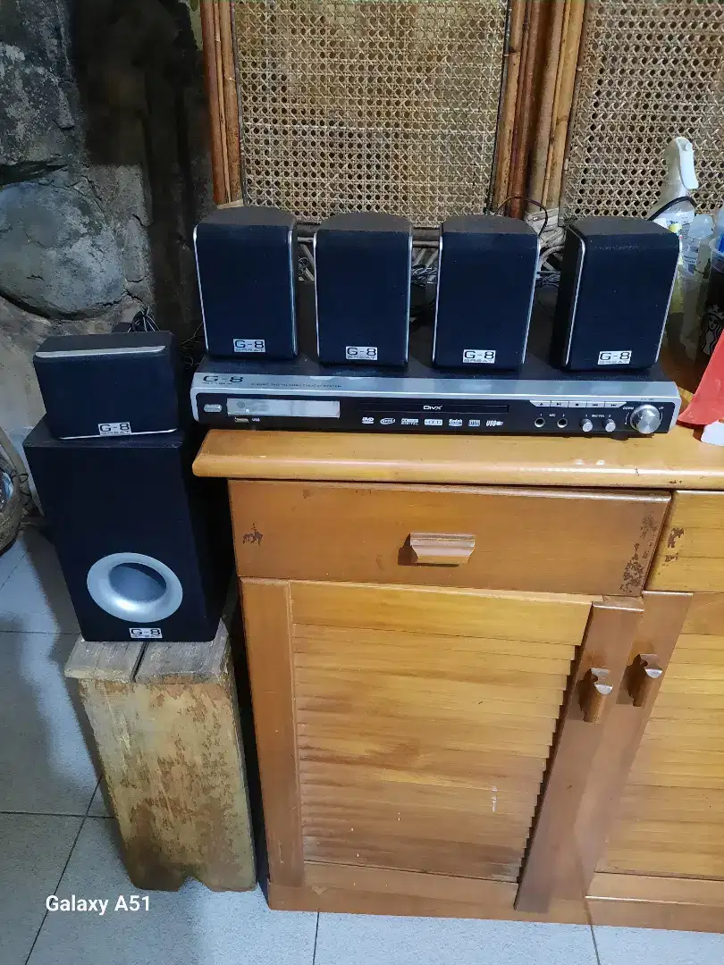 Dijual home theater merk G - 8 Great