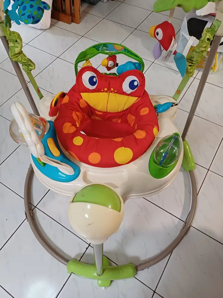 Mainan Lompat Bayi - Fisher Price Rainforest  Jumperoo