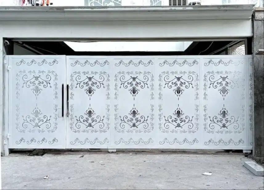 Pagar motif laser cutting, layanan pemasangan pagar terpercaya Bandung