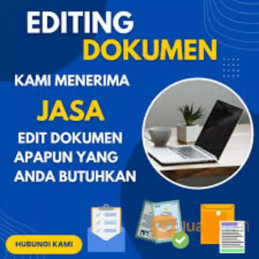 Jasa buat edit segala dokumen tanpa dp