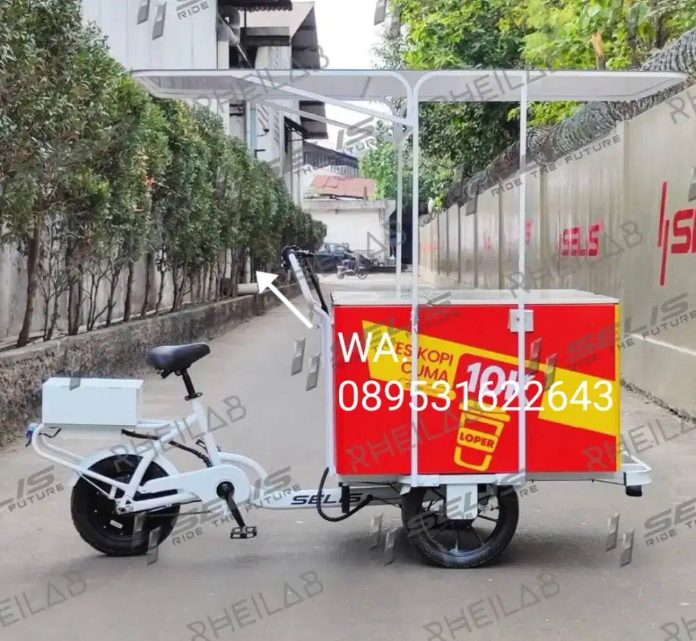 GEROBAK SEPEDA LISTRIK