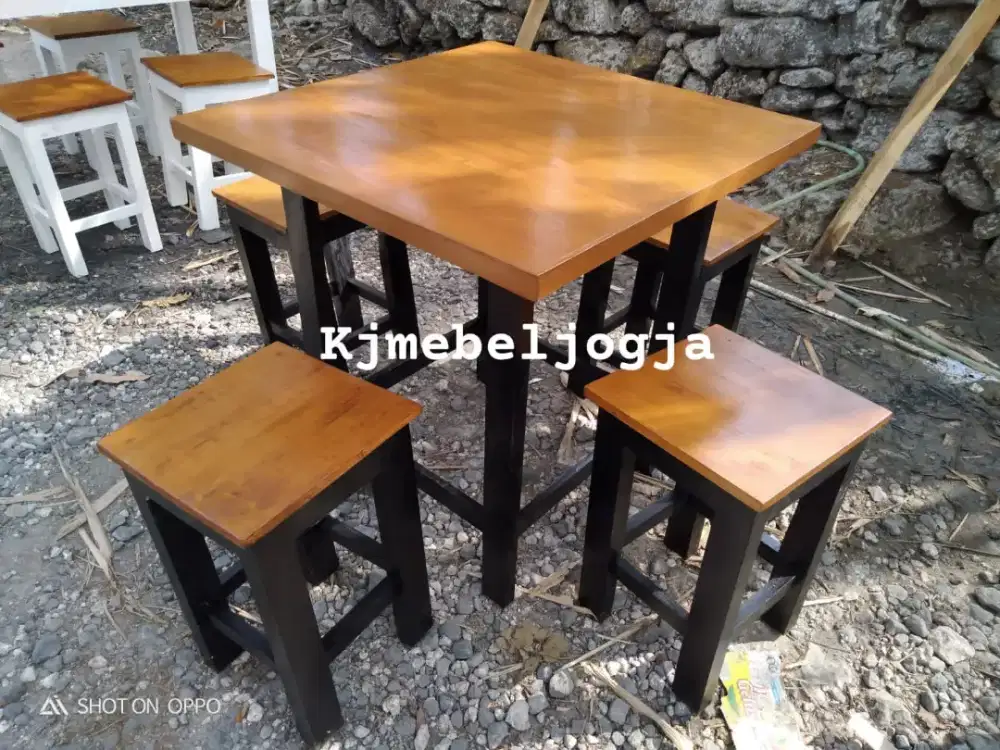 Meja kursi cafe set