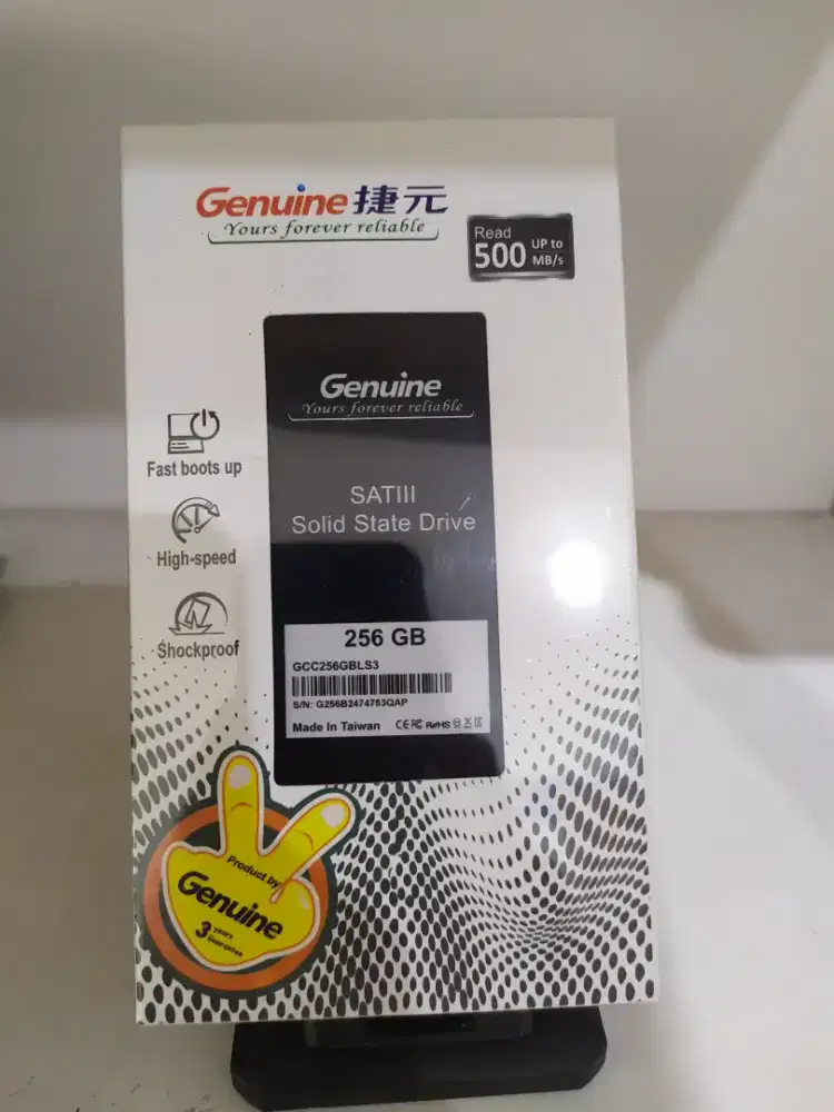 SSD 256gb genuine sata