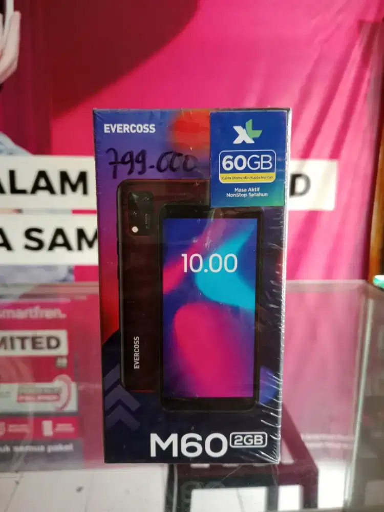 EVERCOSS M60 2/16GB PROMO HP MURAH