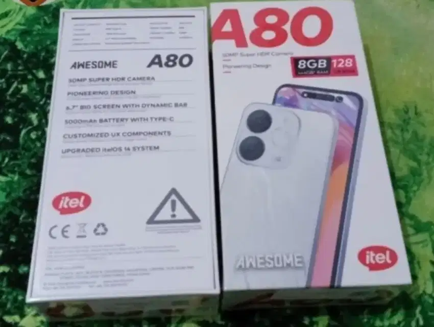 iTeL A80 4/128GB GARANSI RESMI