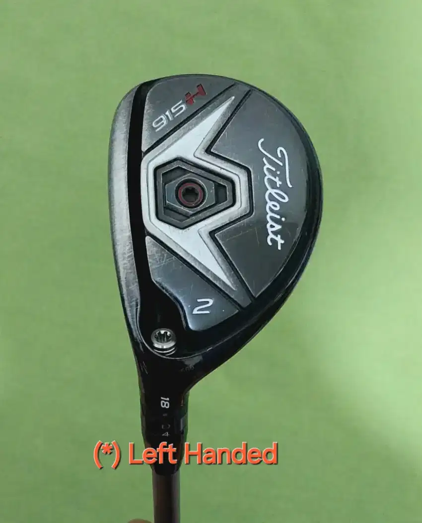 Stick golf stick hybrid no.2 Titleist 915 H untuk pemain kidal