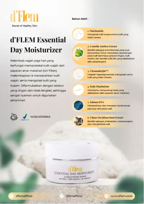 d'flem Essential Day Moisturizer