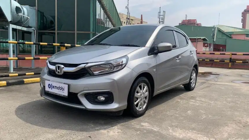 Pajak Panjang TDP 5Jt Honda Brio Satya 1.2 E Bensin-MT 2019 Abu /