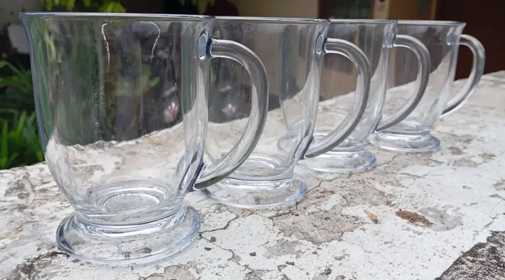 4 buah Venus Mug Glasslock made in Korea
