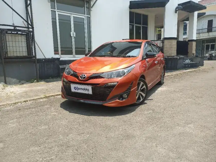 KM Rendah - TOYOTA YARIS 1.5 TRD SPORTIVO BENSIN A/T 2018 ORANGE