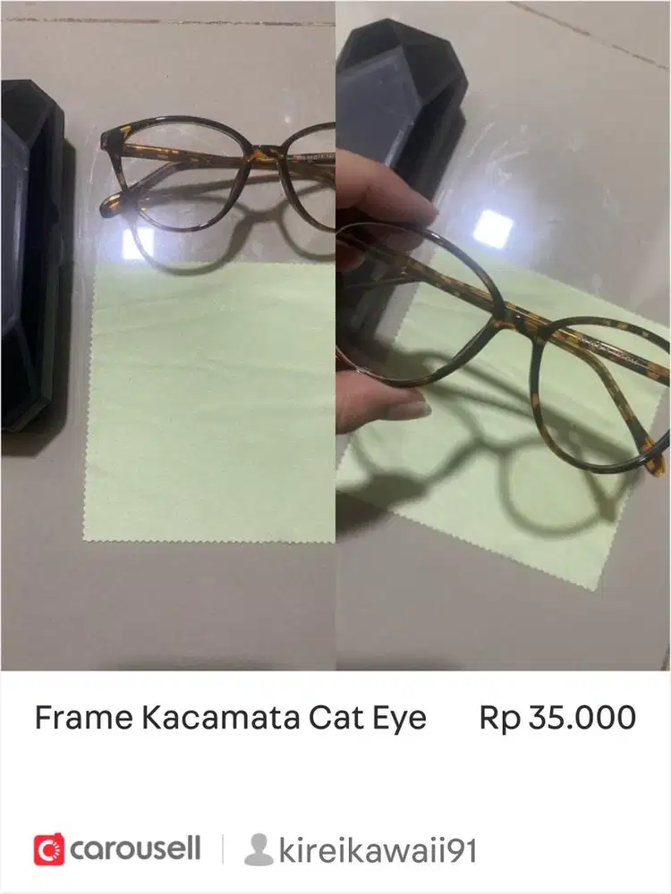 Kacamata Wanita Cat Eye