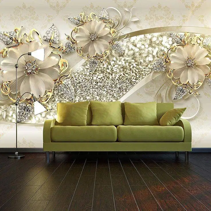 Jual gorden hordeng gordyn tirai jendela wallpaper dinding 3d custom