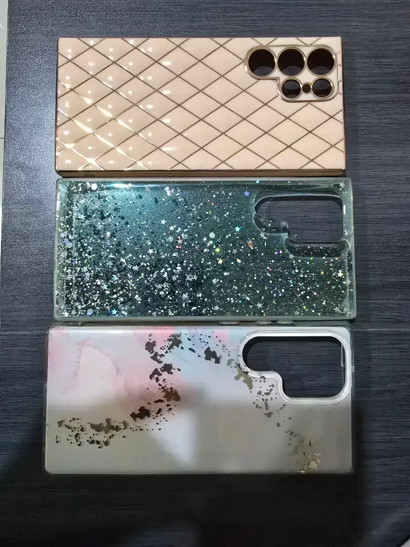 3 pcs casing / soft case samsung s22 ultra