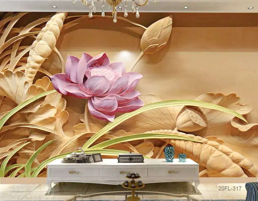 Pesan wallpaper dinding 3d custom toko jual dan pasang gorden murah