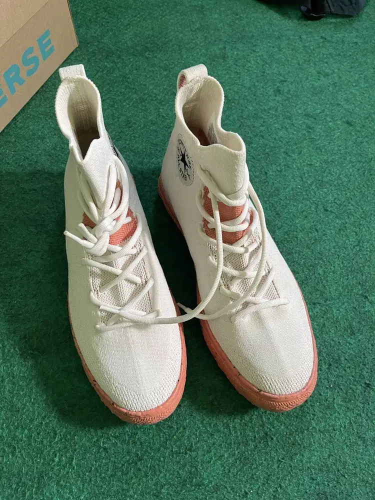 Chuck Taylor All Star Crater Knit High 'Egret Cedar Bark'