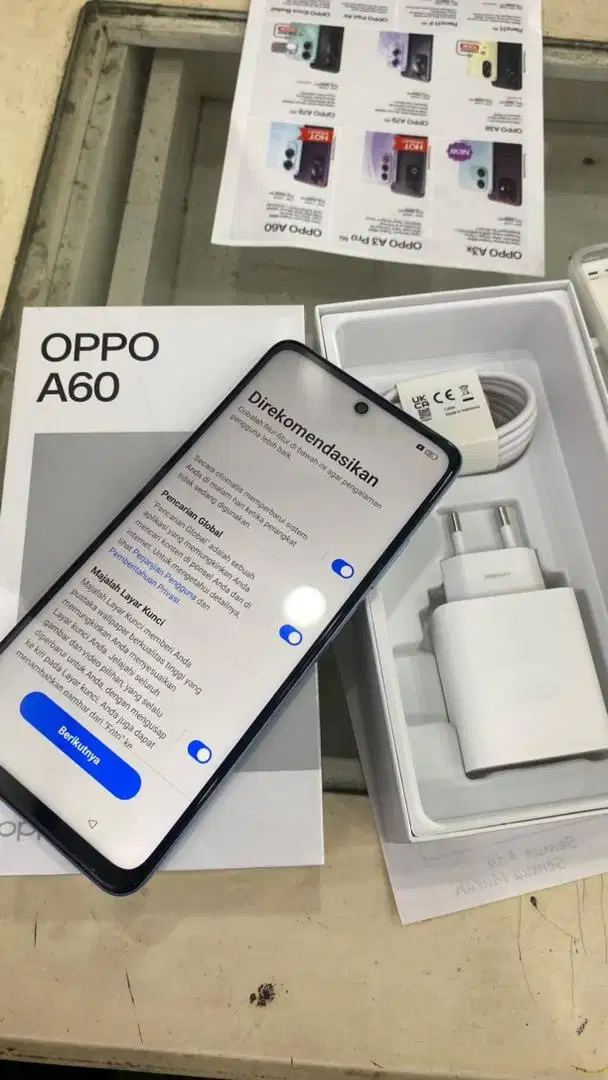 Oppo A60 ram 8+8 GB / rom 128 GB garansi 1 tahun