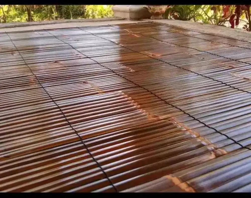 kerei tirai bambu Wulung