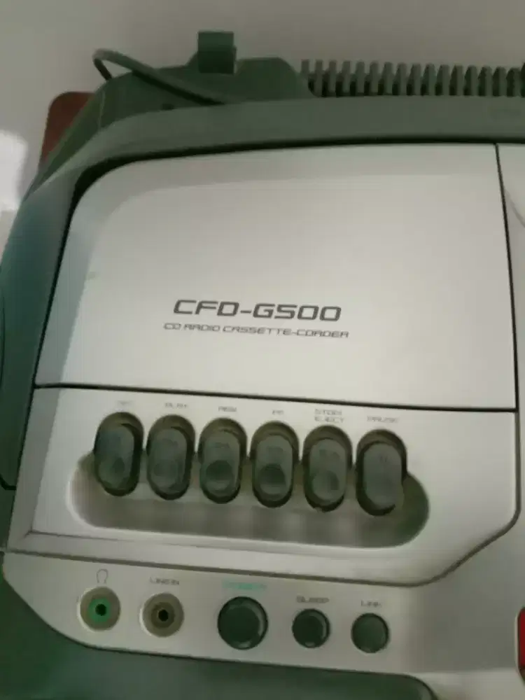 RADIO TAPE Sony CFD-G500 - boombox - CD Specs