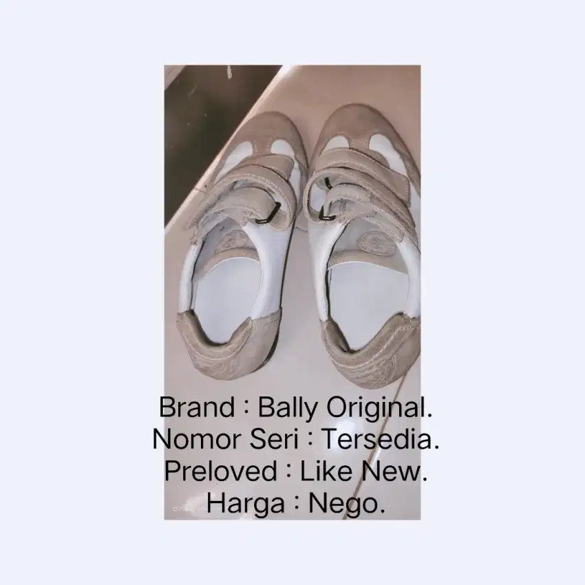 Sepatu Bally Original Branded