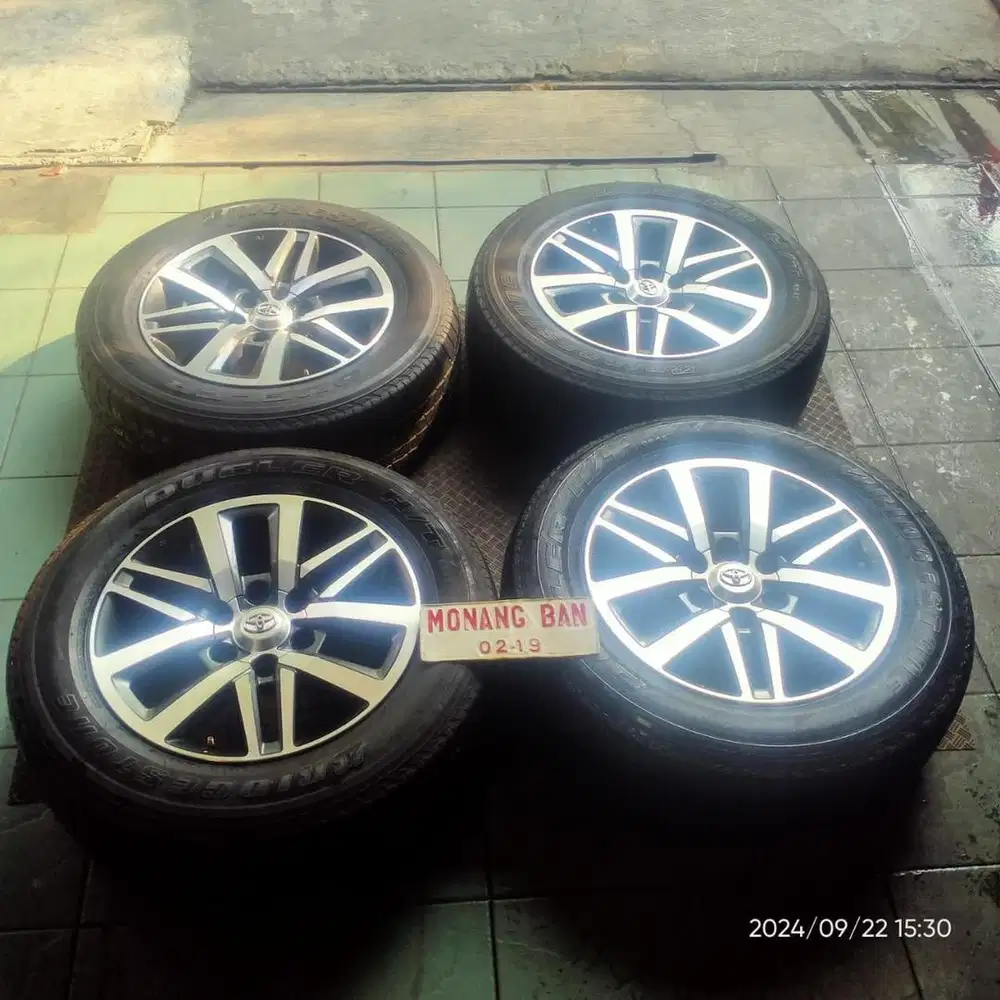 Velg Fortuner VRZ ring 18 pcd 6x139 lbr 7,5 et 31