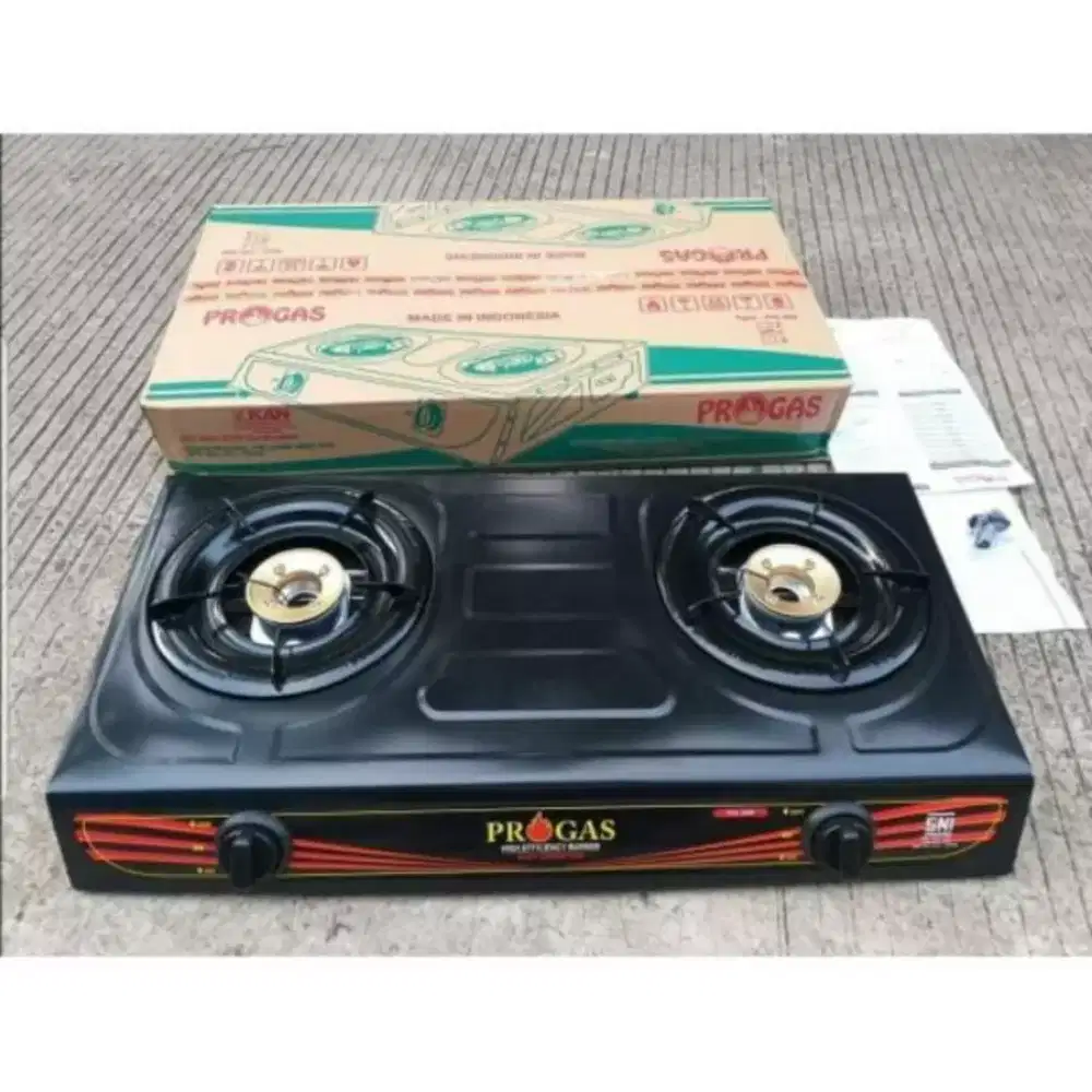 Kompor gas 2 tungku baru