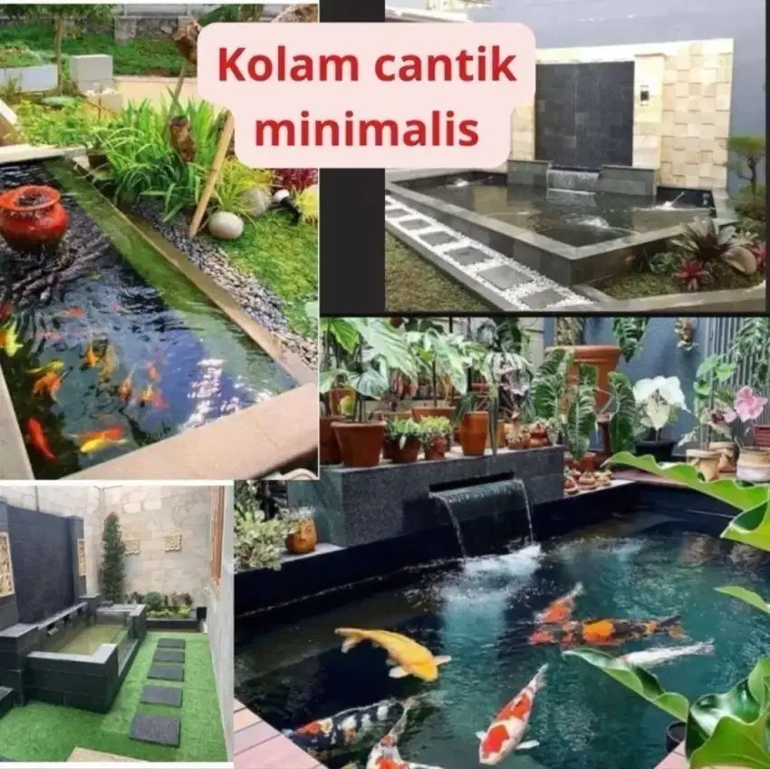 Buat kolam ikan dan renovasi kolam ikan koi spcialist dan profesional