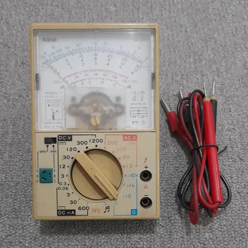 Multimeter Kaise SK-350 sekelas Multimeter Sanwa