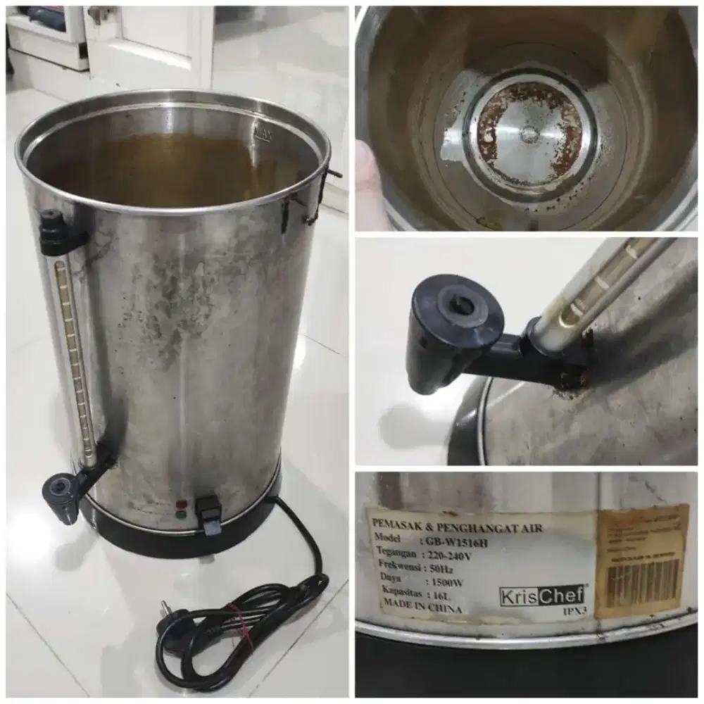 Kris Chef Pemanas dan Penghangat Air