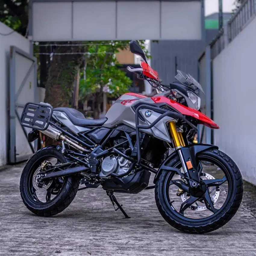 FULL PAPER BMW GS 310 Merah 2018 Rubi Exhaust Best Condition