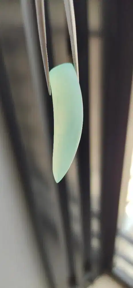 Natural Imperial Jade Burma Type A Est Dim 41 X 10mm