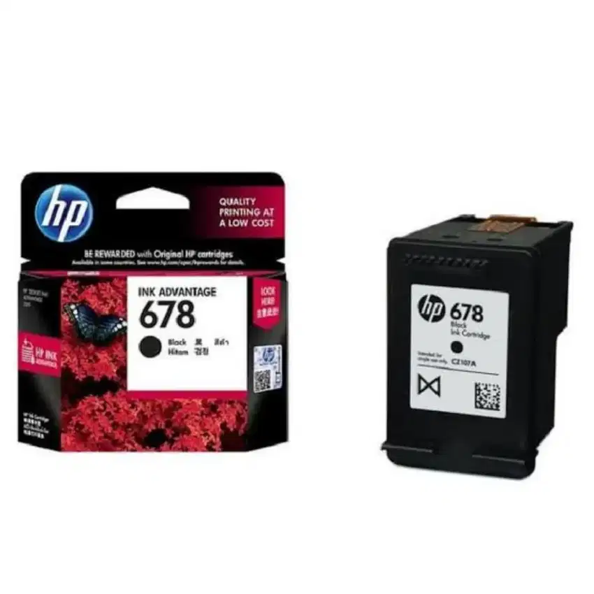 Di cari cartridge tinta hp 678 bekas